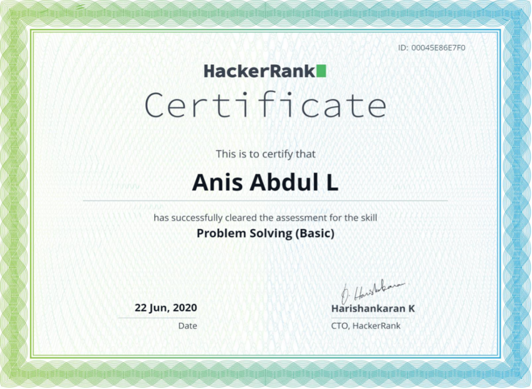 Basic Problem Solving