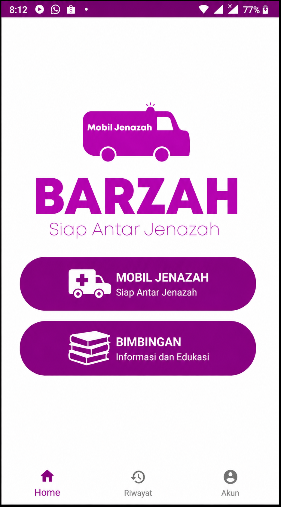 Barzah screenshot 2