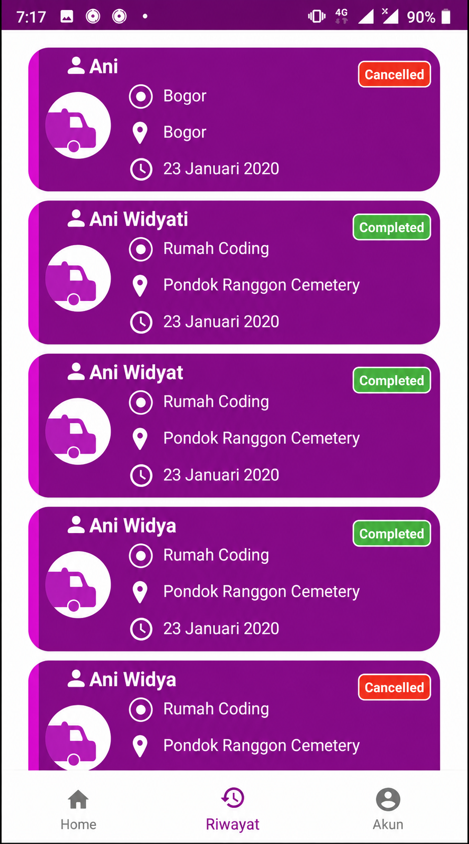 Barzah screenshot 3