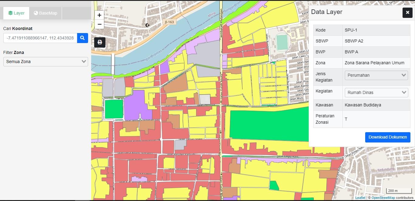 GIS Mojokerto screenshot 1