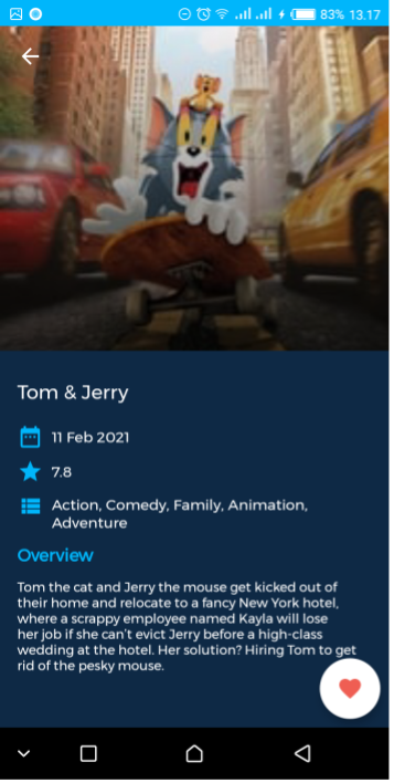 Movie DB screenshot 3